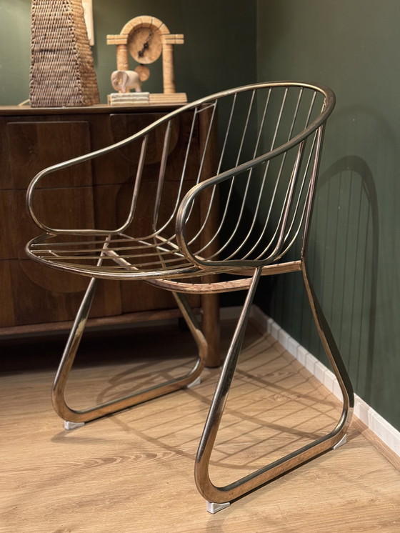 Image 1 of Mid-eeuwse Europese designstoel uit de late jaren 50