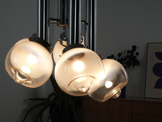 Image 1 of Chandelier, Italian design, 1970s, manufactured in Italy