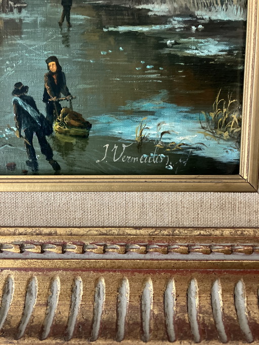 Schilderij van J. Vermeulen
