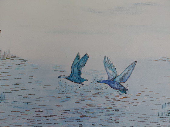 Image 1 of "The Flight in Harmony" Gallery Suncorner