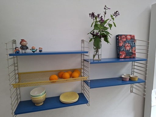 Dubbel Tomado Wandrek, Mid-Century Dutch Design – Metal