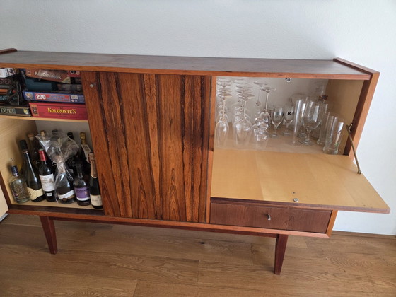 Buffet bas antique – Verre, Métal (photo 5 of 7)
