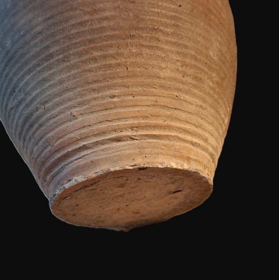 Image 1 of ANTICA BROCCA PER OLIO IN GRES PORCELLANATO XIX secolo