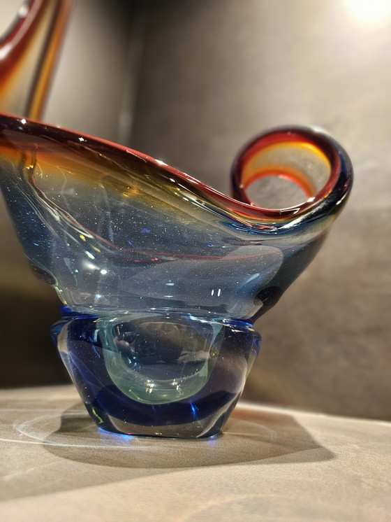Image 1 of Bol spécial vintage de Murano, verre d'art