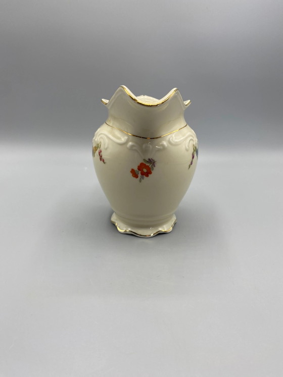 Schumann Arzberg Bavaria Porcelain Milk Jug with Floral Design – Decorative Objects (photo 2 of 6)
