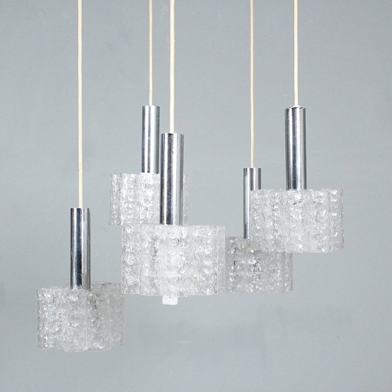 Image 1 of  Vintage Doria Leuchten Cascade lamp