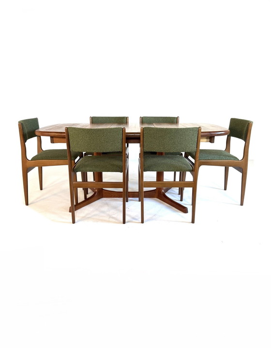 Image 1 of Tavolo da pranzo danese vintage estensibile XXL, Dyrlund '70