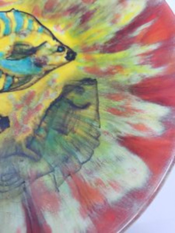 Image 1 of Placa decorativa Youen para Quimper, Francia1950s