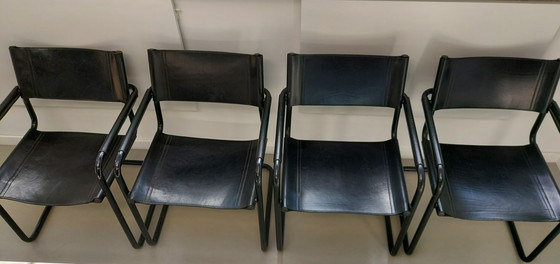 Image 1 of 4x Matteo Grassi Armchairs by Mart Stam