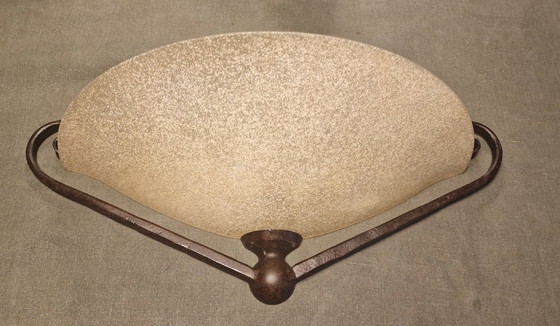 Image 1 of 2 Lipparini wandlampen met antiek glas 