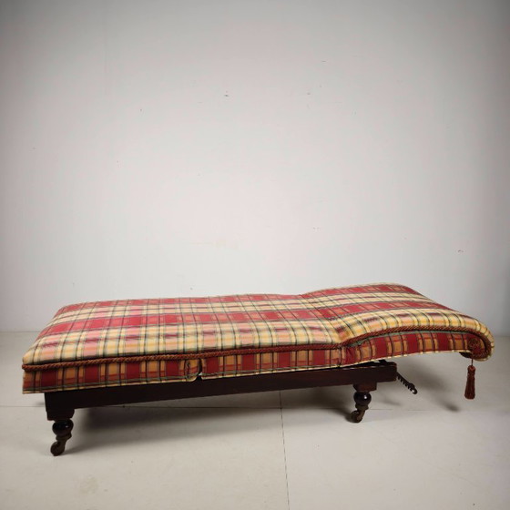 Lit de jour réglable pour invalide, rare, de la marque Carters of London, Angleterre, début du XXe siècle (photo 13 of 14)