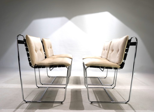 Tecta D 96 eetkamerstoelen, set van 4, door Hans Könecke, 1960