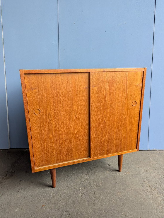 2x Vintage Teak Dressoir / Boekenkast - Jaren 60 – Hout (photo 16 of 20)