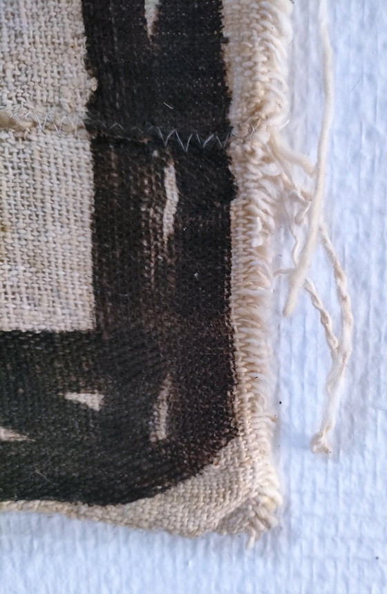 Image 1 of korhogo senoufo wandkleed vintage canvas