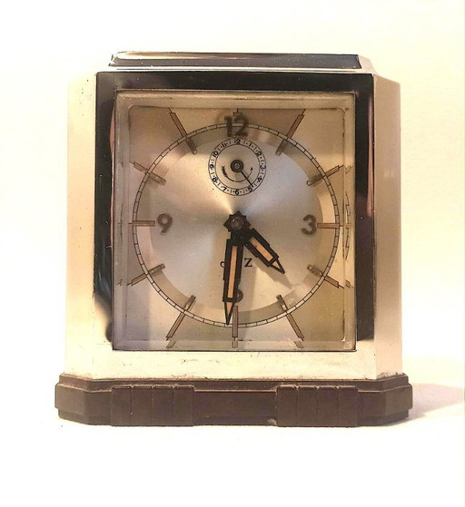 Jaz Art Deco Alarm Clock, Height 11.5 cm