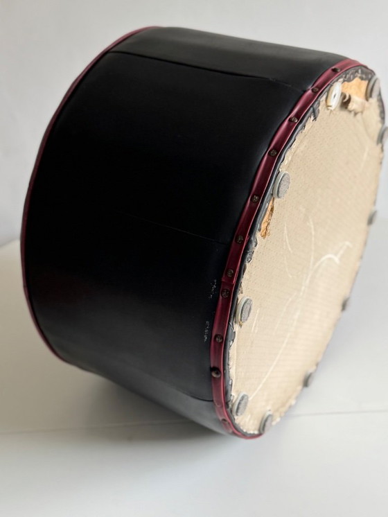 Image 1 of Vintage Patchwork Poef