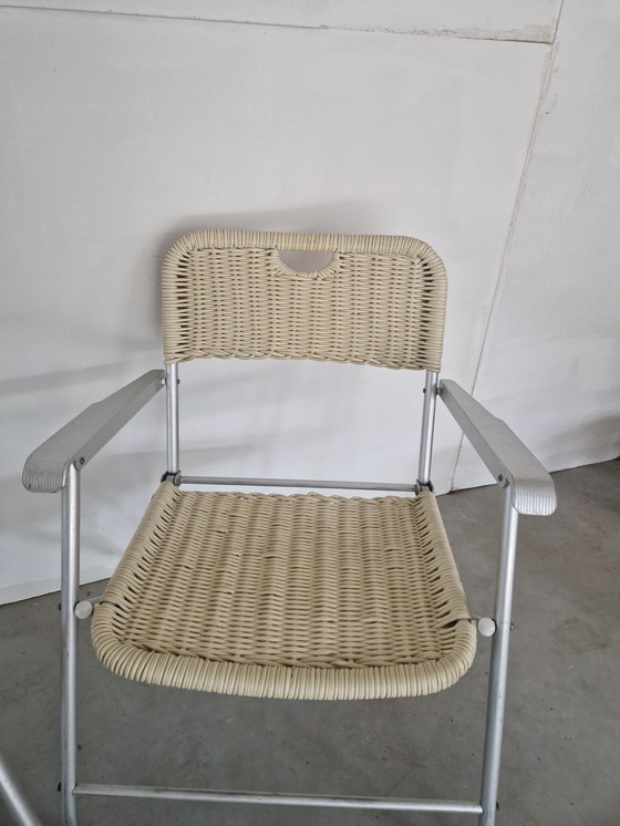 Image 1 of Un par de sillas plegables hilbrant mid century