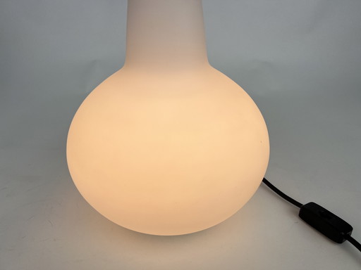 Opaline Glass Table Lamp from 1950