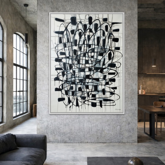 Image 1 of Natia Antadze Abstract Composition XXL