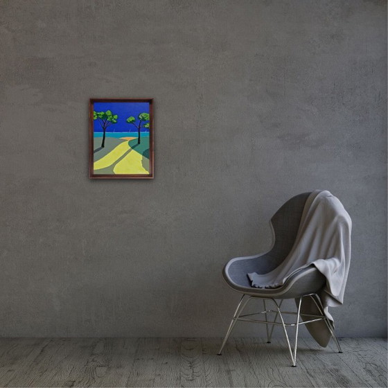 Image 1 of Acrilico su tela, cornice 41x33cm