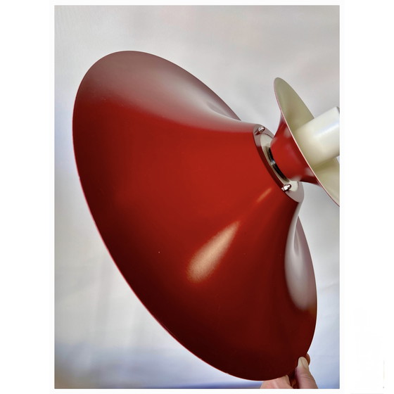 Vintage Scandinavian Pendant Lamp, Denmark 1970s – LYFA, Hanglampen, Metal (photo 5 of 6)