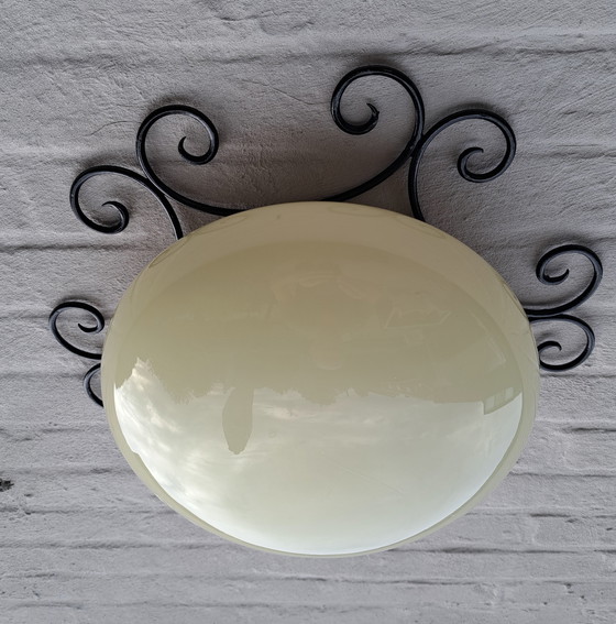 Image 1 of Sunburst Deckenleuchte Metall Opalin