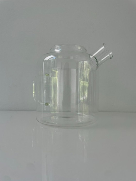 Image 1 of Scandinavian design borosilicate glass teapot 1.5L