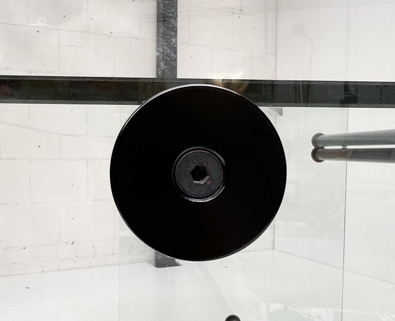 Image 1 of Scrivania in vetro di design larga 152 cm, anni &#39;80