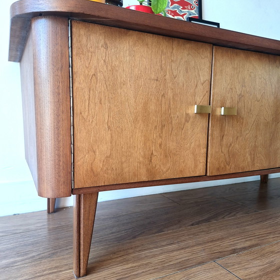 Image 1 of vintage laag dressoir