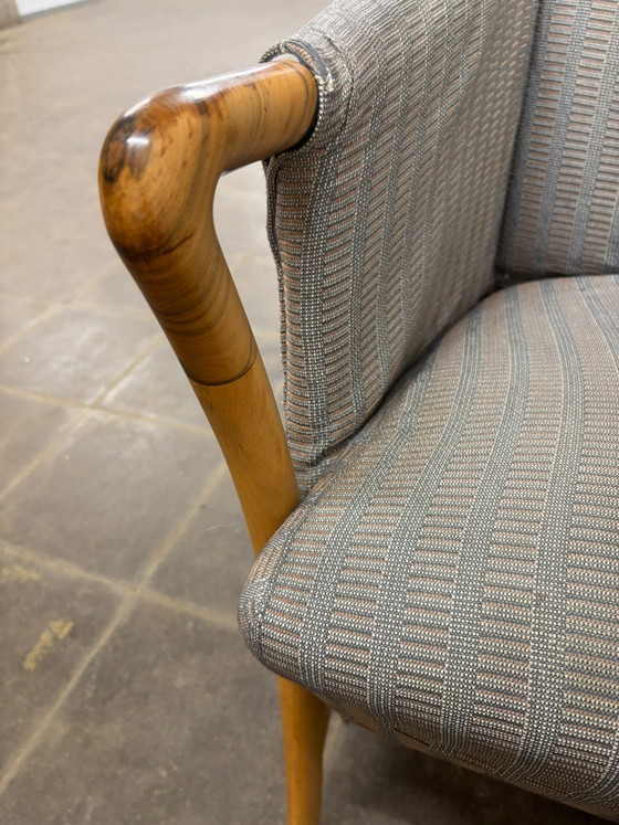 Giorgetti Progetti 63240 # Umberto Asnago Años 80 – Sillones, Textile, Wood (photo 5 of 8)