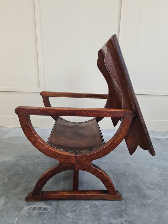 Image 1 of 1 X Super Rare Spanish Chair And Table In One.