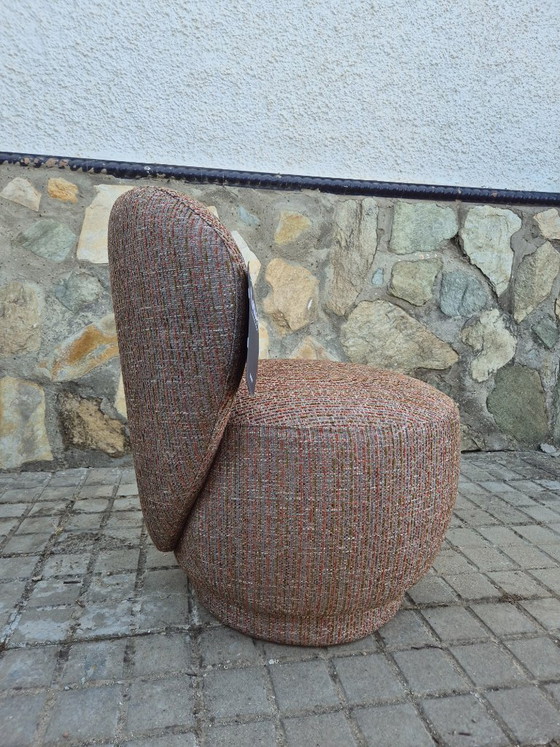 Poltrone Furninova, tessuto multicolore, Tessile, Marrone, Modern (foto 3 di 5)