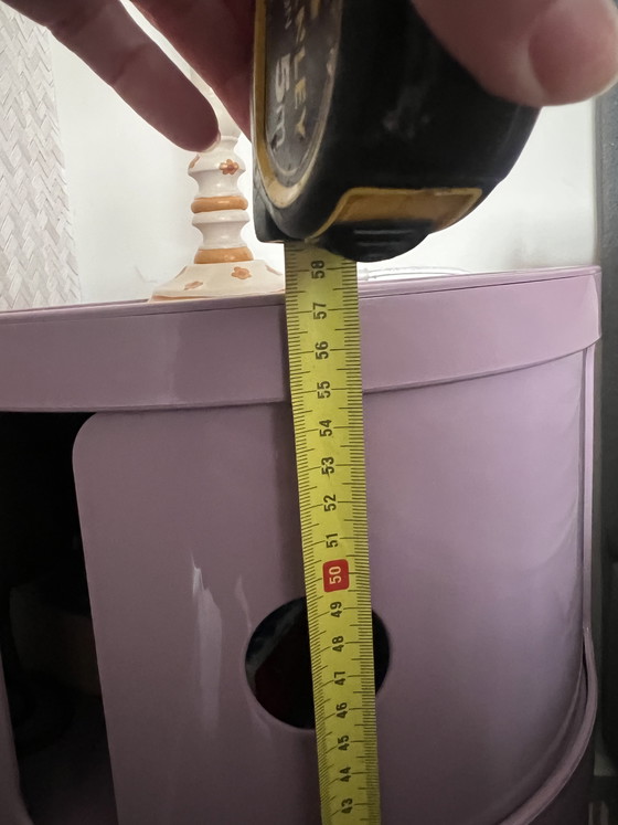 Image 1 of Kartell cabinet with 3 compartments