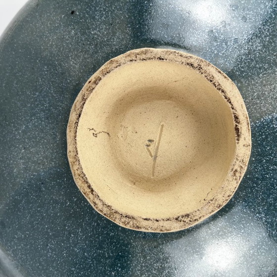 Ciotola in ceramica smaltata blu/verde scuro, 1960 – Oggetti decorativi (photo 6 of 10)