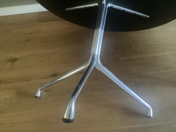 HAY ‘About a Table’ Round Dining Table – Wood, Aluminium (photo 5 of 6)