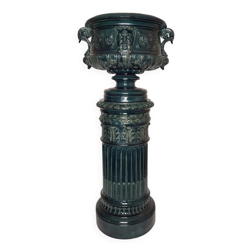 Säule und Pflanzkübel von Johann Peter Gréber ( )