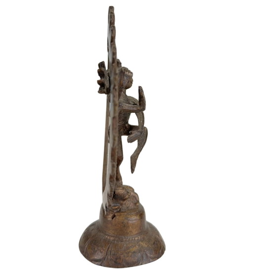 Nota: 3x Statue Shiva Nataraja – India – Danza Cosmica Realizzate in Bronzo – Sculture, Bronze (photo 3 of 10)