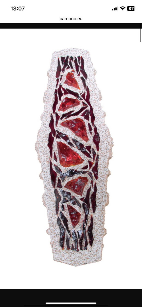 Image 1 of Brutalistische Poliarte wandscone