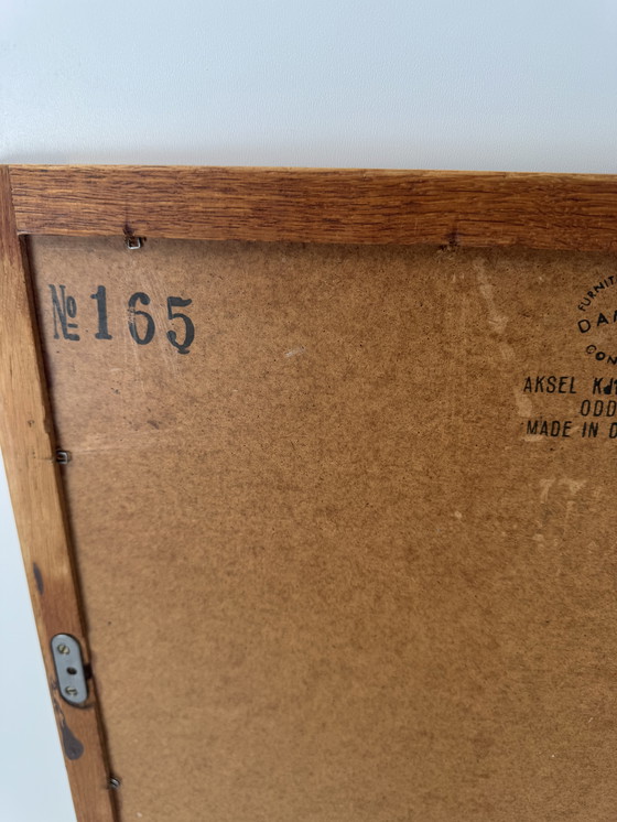 Image 1 of Specchio Aksel Kjersgaard modello 165 in quercia – Semplicità danese di metà secolo