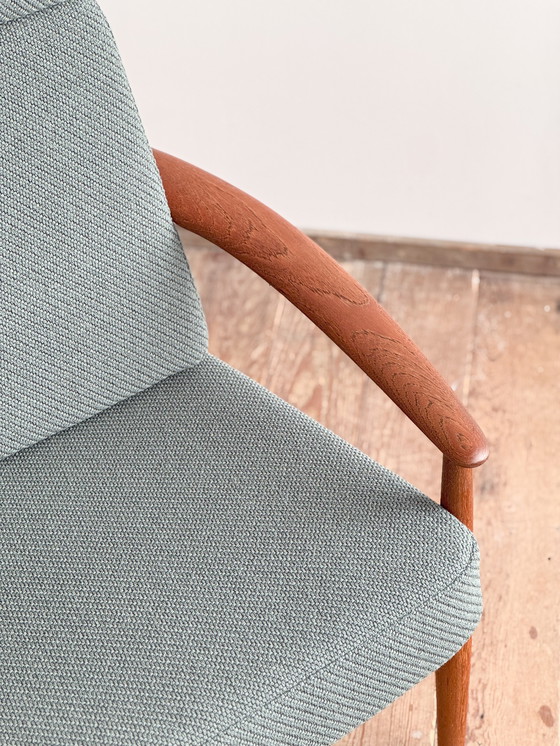 Image 1 of Mid-Century Danish Lounge Armchair in Teak Fd 164 by Arne Vodder for France and Son., Denmark, 1960s