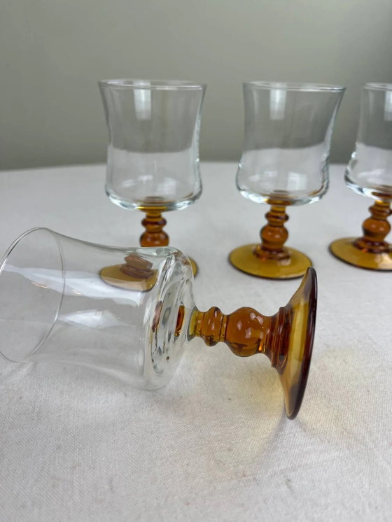 Vintage amber glass – Glass & Decanter, Crystal (photo 4 of 7)