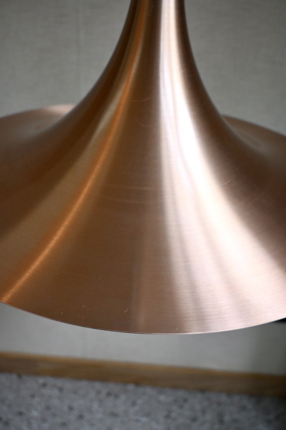 Image 1 of Sombrero de bruja en metal color cobre. Estilo de Fog & Mørup.