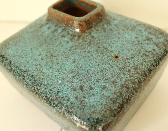 Pieter Groeneveldt MCM Blockvase, Kaminvase, 1950er/1960er Jahre – Vasen, Ceramic (photo 14 of 17)