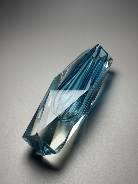 Image 1 of Vase by Flavio Poli for Seguso - Murano, Italy, 1960s