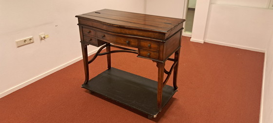 Image 1 of Theodore Alexander Wahlkampfschreibtisch – elegantes Mahagoni