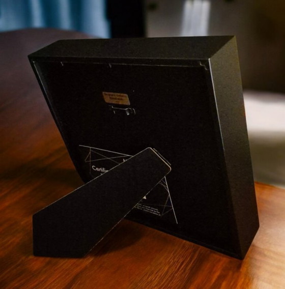 Image 1 of Opera d'arte Love ass in oro 23kt con cornice dorata, edizione limitata