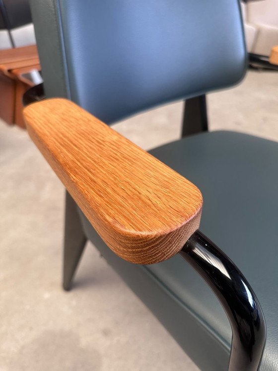 Vitra Fauteuil De Salon, Jean Prouvé (disponibilità: 2) – Poltrone, Metallo, Legno (photo 4 of 5)