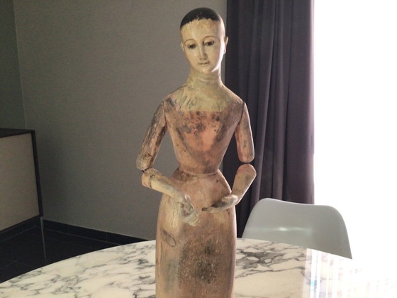 Image 1 of Statue antique de santos napolitain