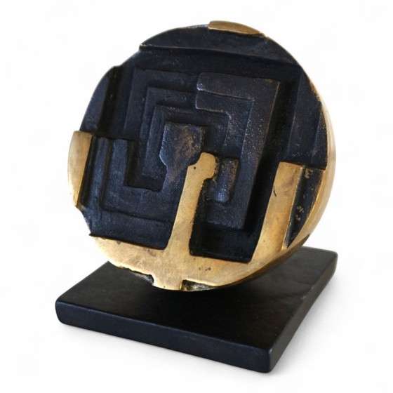 Image 1 of Bronze Sculpture Labyrinth by Fanna Roncoroni, 1970
