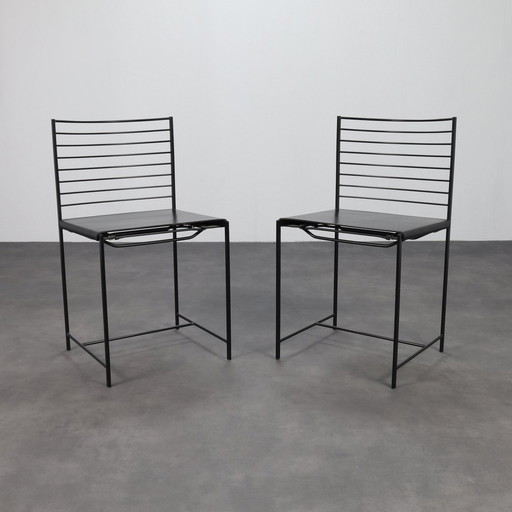 Set van 2 Italiaanse "Alice" stoelen van Cidue, jaren 1980